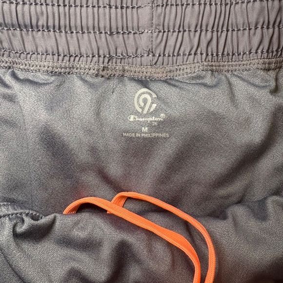 C9 by Champion Running Shorts‎ Gray with Peach Trim Size Medium - Picture 6 of 8